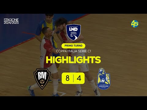 Real Molfetta-Gorgoglione 8-4 | HIGHLIGHTS | Coppa Italia Serie C1 2024-25