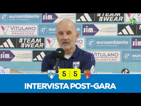 Vitulano Manfredonia-Meta Catania 5-5 | Interviste