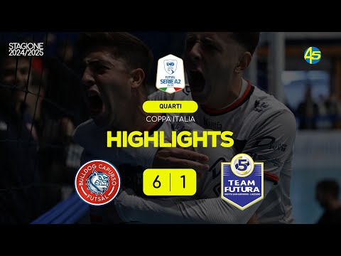 Bulldog Capurso-Polisportiva Futura 6-1 | HIGHLIGHTS | Coppa Italia Serie A2 Élite 2024-25