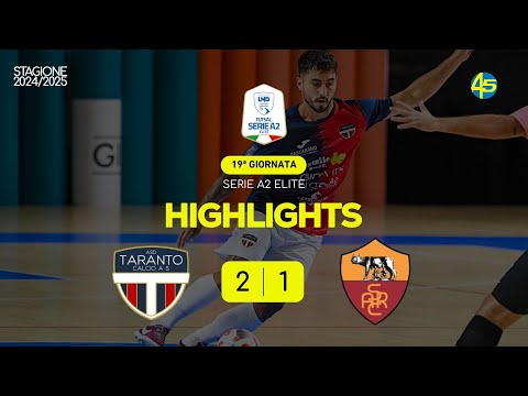 Taranto-Roma 2-1 | HIGHLIGHTS | Serie A2 Élite 2024-25