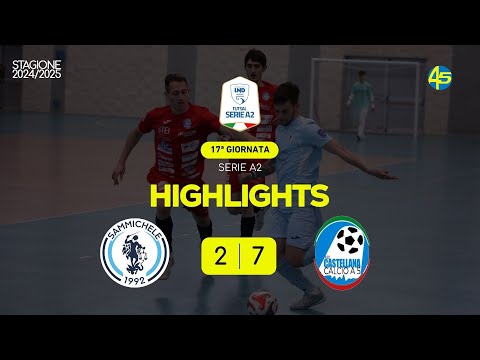 Sammichele-Castellana 2-7 | HIGHLIGHTS | Serie A2 2024-25