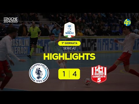 Sammichele-Canicattì 1-4 | HIGHLIGHTS | Serie A2 2024-25