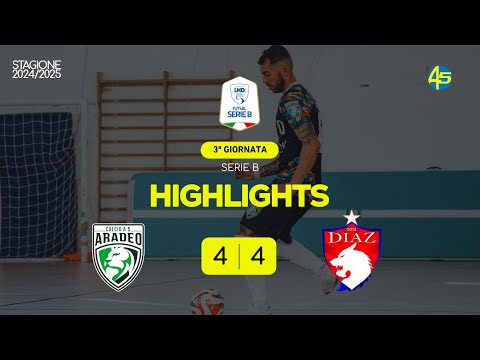 Briconow Aradeo-Diaz Bisceglie 4-4 | HIGHLIGHTS Serie B