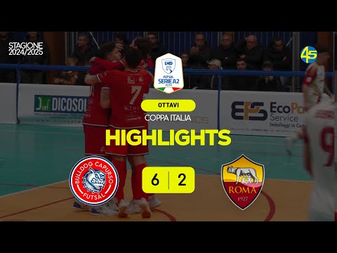 Bulldog Capurso-Roma 6-2 | HIGHLIGHTS | Coppa Italia Serie A2 Élite 2024-25