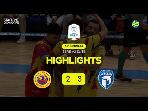 Itria-Pescara 2-3 | HIGHLIGHTS | Serie A2 Elite 2024-25