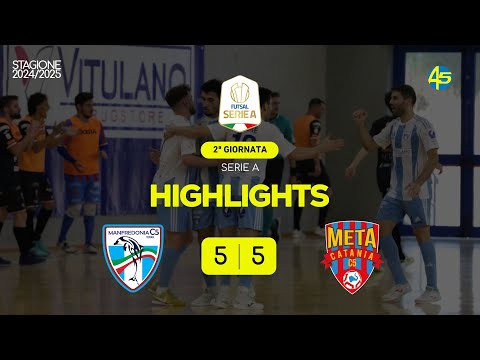 Vitulano Manfredonia-Meta Catania 5-5 | HIGHLIGHTS