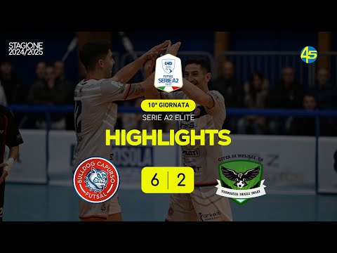 Bulldog Capurso-Melilli 6-2 | HIGHLIGHTS | Serie A2 Élite 2024-25