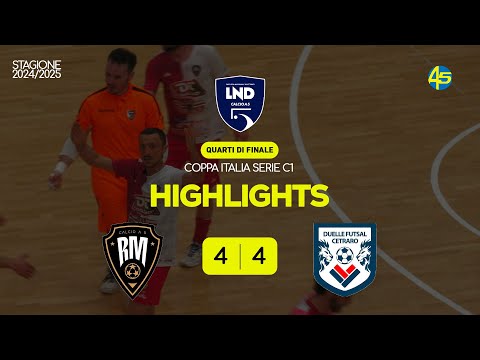 Real Molfetta-Futsal Cetraro 4-4 | HIGHLIGHTS | Coppa Italia Serie C1 2024-25