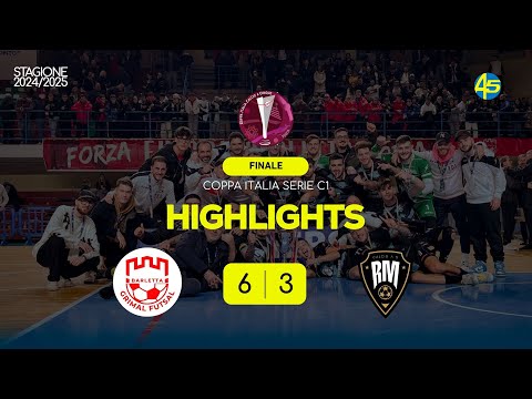 Grimal Barletta-Real Molfetta 6-3 | HIGHLIGHTS | Coppa Italia Serie C1 2024-25