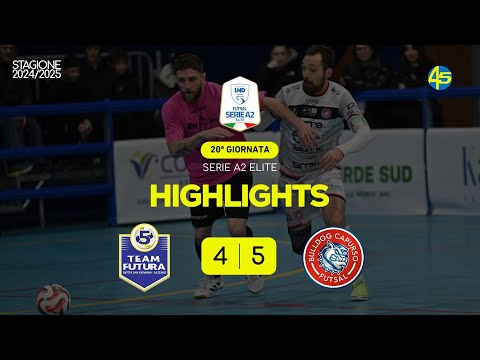 Polisportiva Futura-Bulldog Capurso 4-5 | HIGHLIGHTS | Serie A2 Élite 2024-25