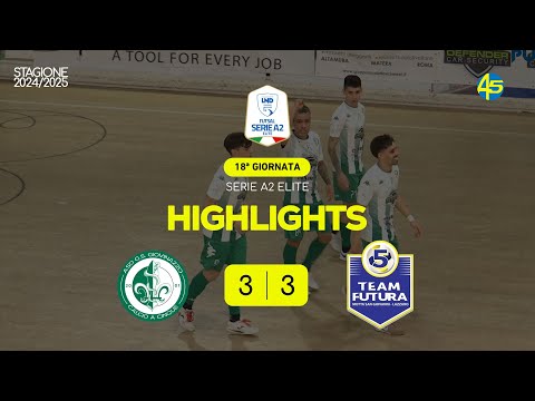 Giovinazzo-Polisportiva Futura 3-3 | HIGHLIGHTS | Serie A2 Elite 2024-25