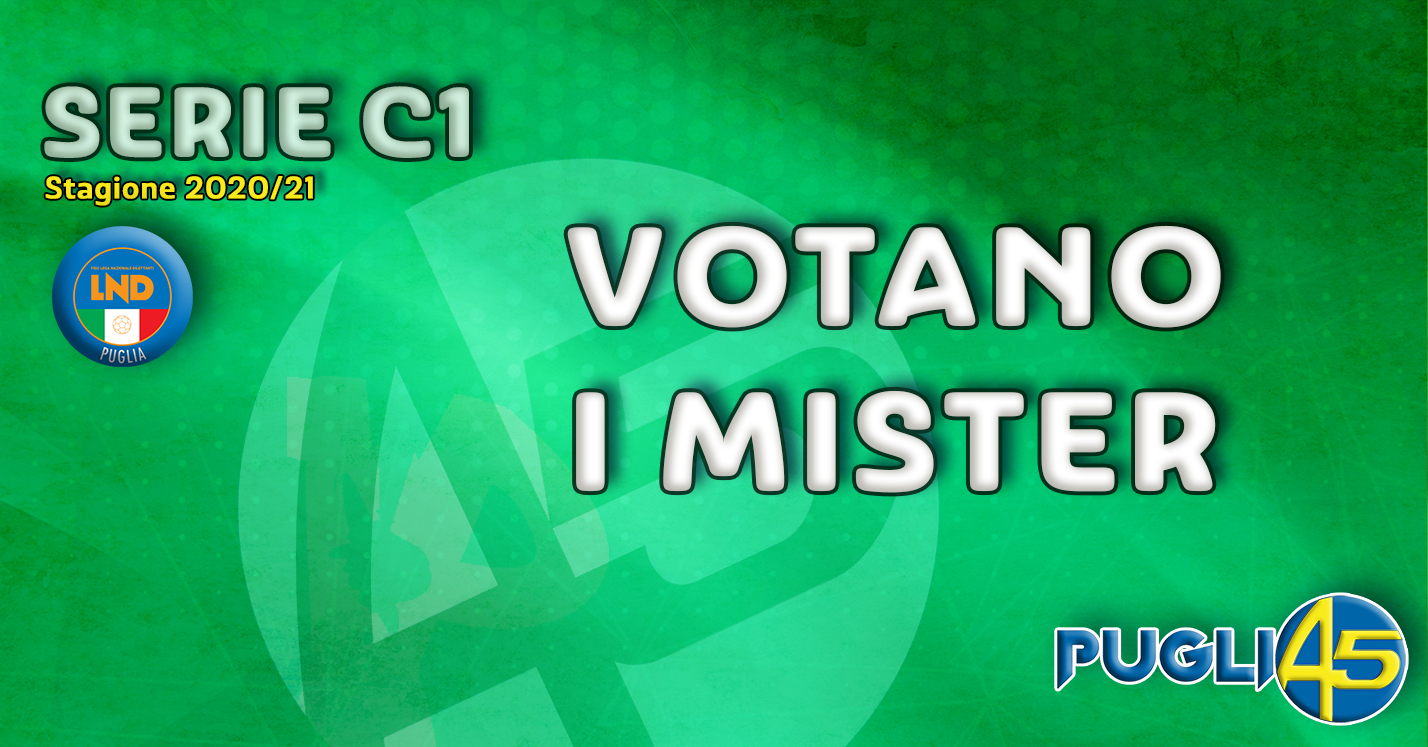 votano i mister serie c1